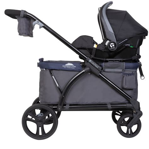 360 Protection Fitted front, longer sides and back provide full coverage to protect children from rain,wind and debris. . Baby trend expedition 2in1 stroller wagon